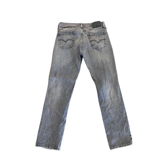 Levi's 511 Gray Straight Leg Denim Jeans Men's Size W34 L32 - Picture 3 of 6